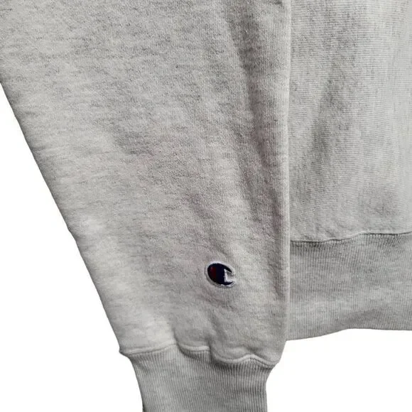 Champion Reverse Weave Hoodie Textured Logo Letters - Picture 4 of 7